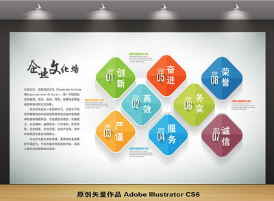 幾何方塊魔方 重塑企業文化墻的設計哲學